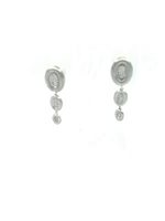 Earrings Nanis Woman Olga in White Gold Diamante 0.28 Ct OS1-503 - OS1-503